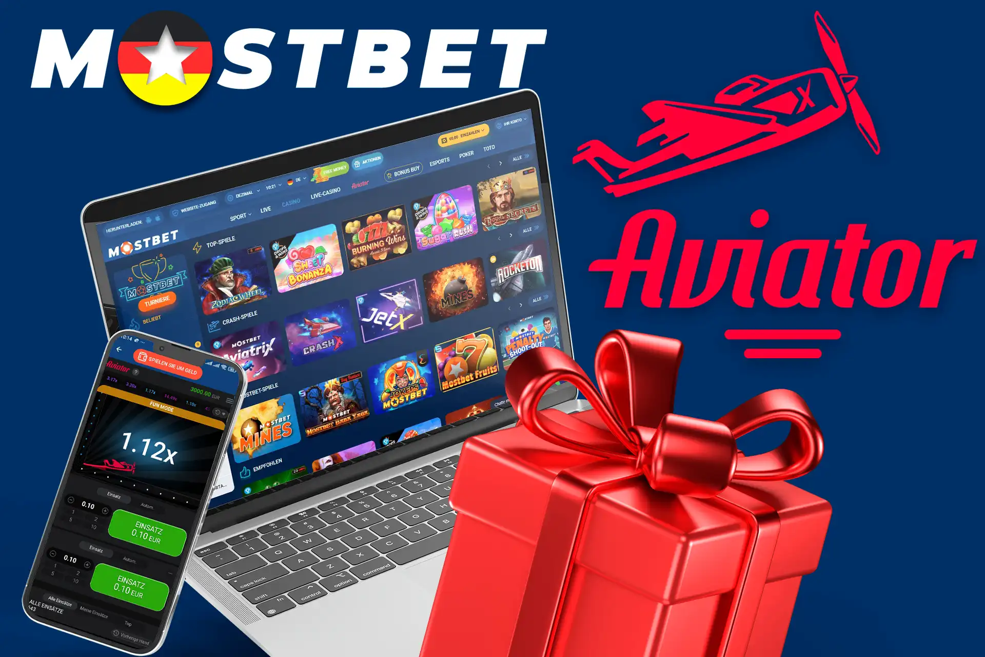 Spielen Sie Aviator bei Mostbet und erhalten Sie einen Bonus